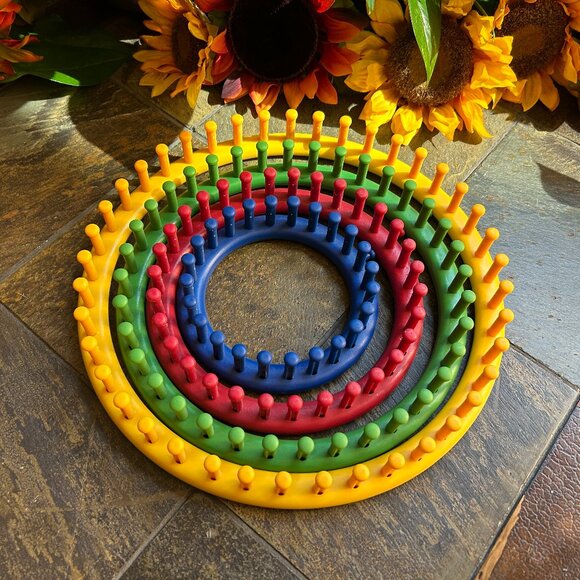 Knifty Knitter Circular Knitting Looms – Set of 4 - Picture 2 of 6